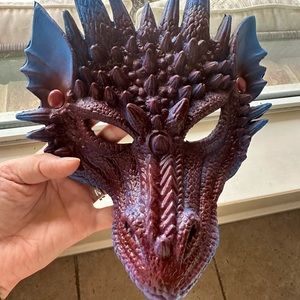 Halloween Dragon Cosmo play costume mask renaissance